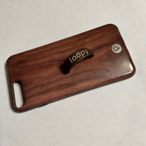 Wood grain Loopy Case